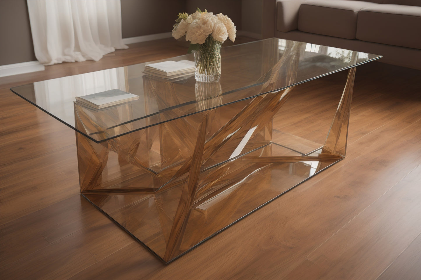 Glass Table Rectangular